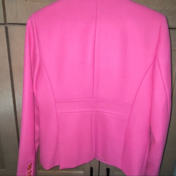 J.Crew Azalea Pink Wool Lexington Blazer - Picture 2 of 9